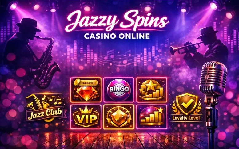 Jazzy Spins FAQ page banner